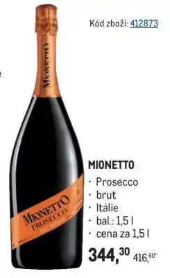 Makro Mionetto nabídka
