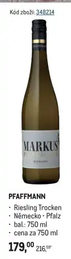 Makro PFAFFMANN nabídka