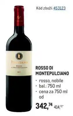 Makro ROSSO DI MONTEPULCIANO nabídka