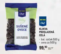 Makro Klikva proslazená celá nabídka