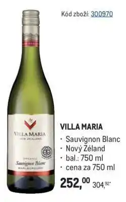 Makro Villa Maria nabídka