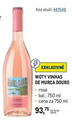 Makro WOTY VINHAS DE MURCA DOURO nabídka