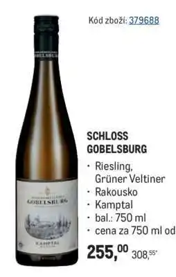 Makro Schloss Gobelsburg nabídka