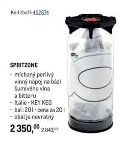 Makro SPRITZONE nabídka