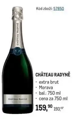 Makro Château Radyně nabídka