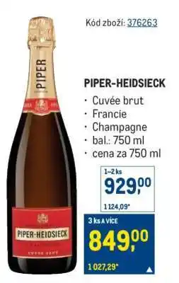 Makro PIPER HEIDSIECK nabídka
