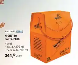 Makro MIONETTO PARTY-PACK nabídka