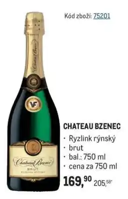 Makro Chateau Bzenec nabídka