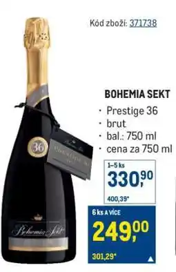 Makro Bohemia Sekt nabídka