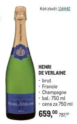 Makro Henri de Verlaine nabídka