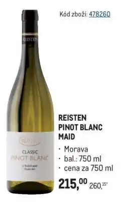Makro REISTEN PINOT BLANC MAID nabídka