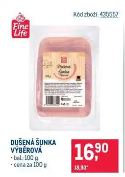 Makro Dušená šunka výběrová nabídka