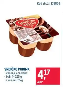 Makro SRDÍČKO PUDINK nabídka