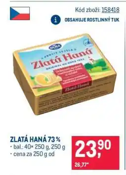 Makro Zlatá Haná 73% nabídka