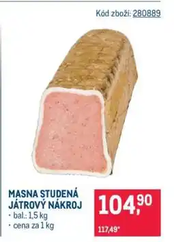 Makro MASNA STUDENÁ JÁTROVÝ NÁKROJ nabídka