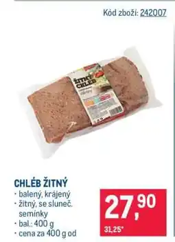 Makro Chléb žitný nabídka