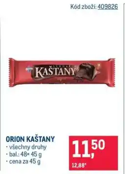 Makro Orion Kaštany nabídka