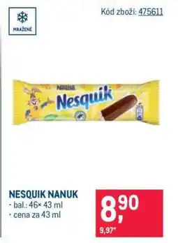 Makro NESQUIK NANUK nabídka