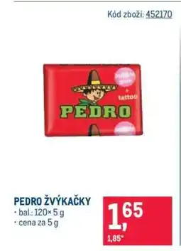 Makro PEDRO ŽVÝKAČKY nabídka