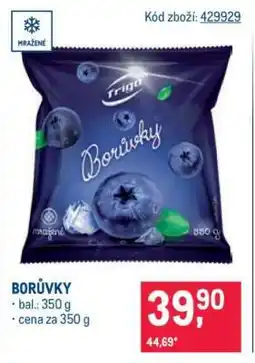 Makro Borůvky nabídka