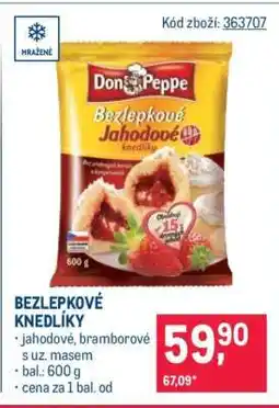 Makro Bezlepkové knedlíky nabídka