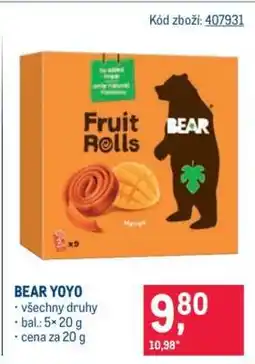 Makro Bear YoYo nabídka