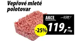 ZEMAN Vepřové mleté polotovar nabídka