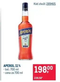 Makro Aperol 11 % nabídka