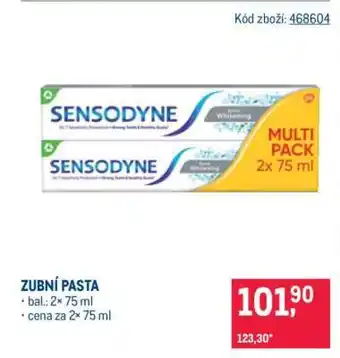 Makro Zubní pasta nabídka