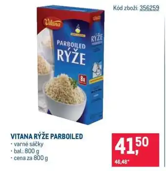Makro Vitana rýže parboiled nabídka