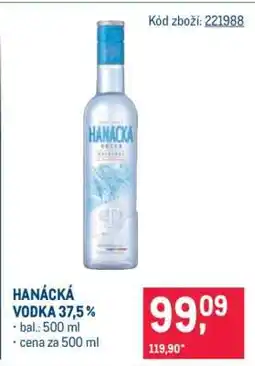 Makro Hanácká Vodka 37,5 % nabídka