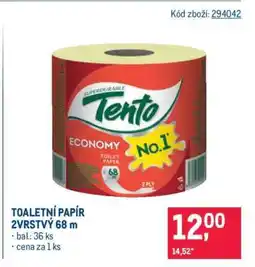 Makro Toaletní papír 2vrstvý 68 m nabídka