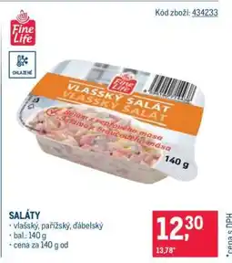 Makro Vlašský salát nabídka