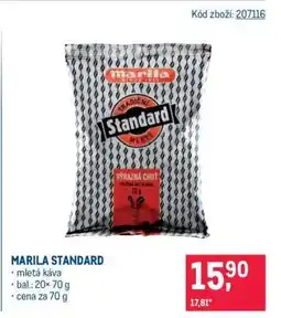 Makro Marila Standard nabídka