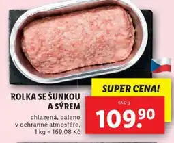 Lidl ROLKA SE ŠUNKOU A SÝREM nabídka