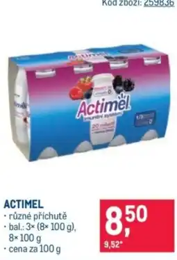 Makro Actimel nabídka