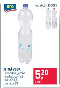Makro Pitná voda nabídka