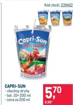 Makro CAPRI-SUN nabídka