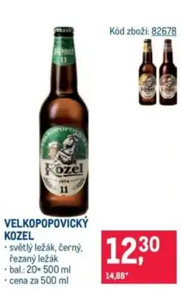 Makro Velkopopovický kozel nabídka