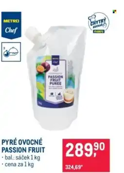 Makro Pyré ovocné passion fruit nabídka
