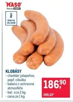 Makro Klobásy nabídka