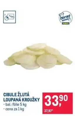 Makro Cibule žlutá loupaná kroužky nabídka