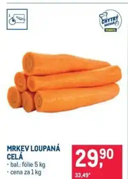 Makro Mrkev loupaná celá nabídka