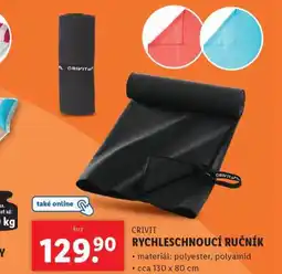 Lidl Rychleschnoucí ručník nabídka
