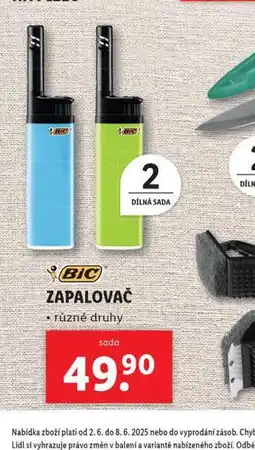 Lidl Zapalovač nabídka