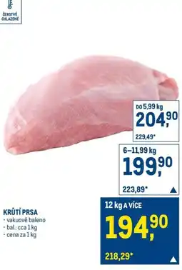 Makro Krůtí prsa nabídka