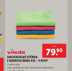 Lidl Vileda univerzální utěrka z mikrovlákna nabídka