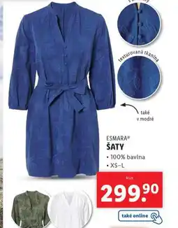 Lidl Šaty nabídka