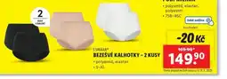 Lidl Bezešvé kalhotky nabídka