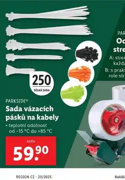 Lidl Sada vázacíh pásků na kabely nabídka